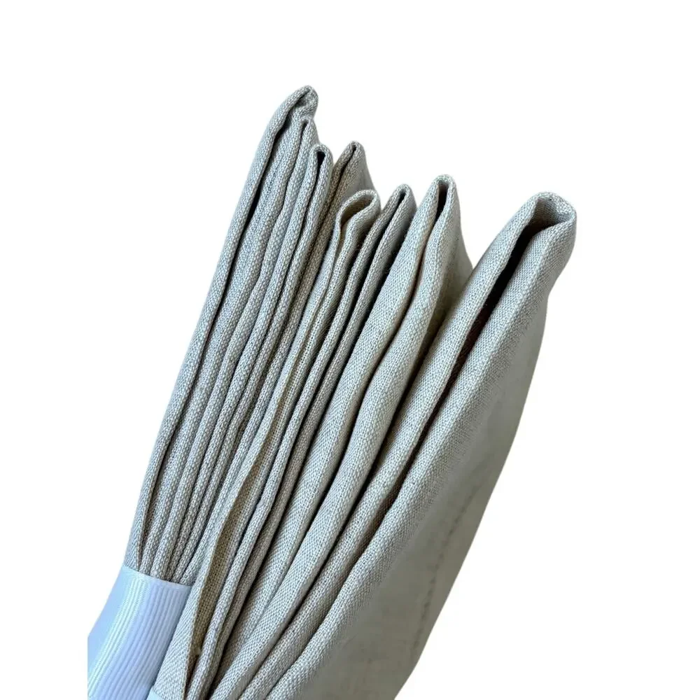 Pottery Barn Belgian Flax Linen Classic Napkins (Beige) - 20